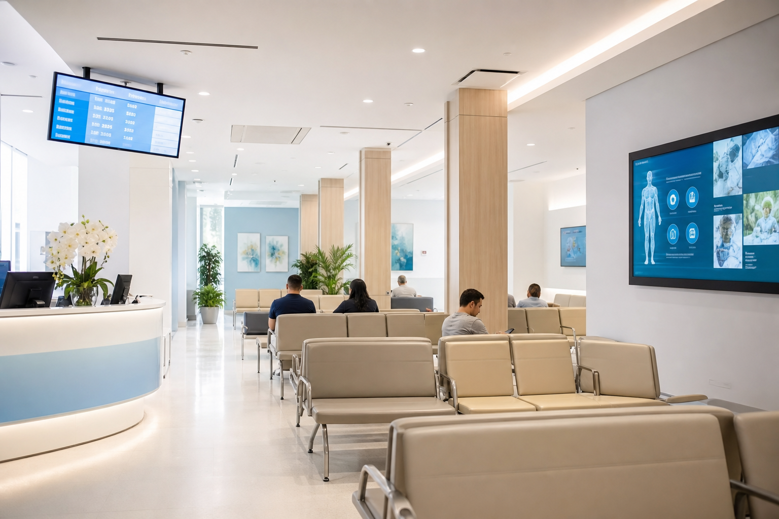 Hospital Information & Queue Calling System